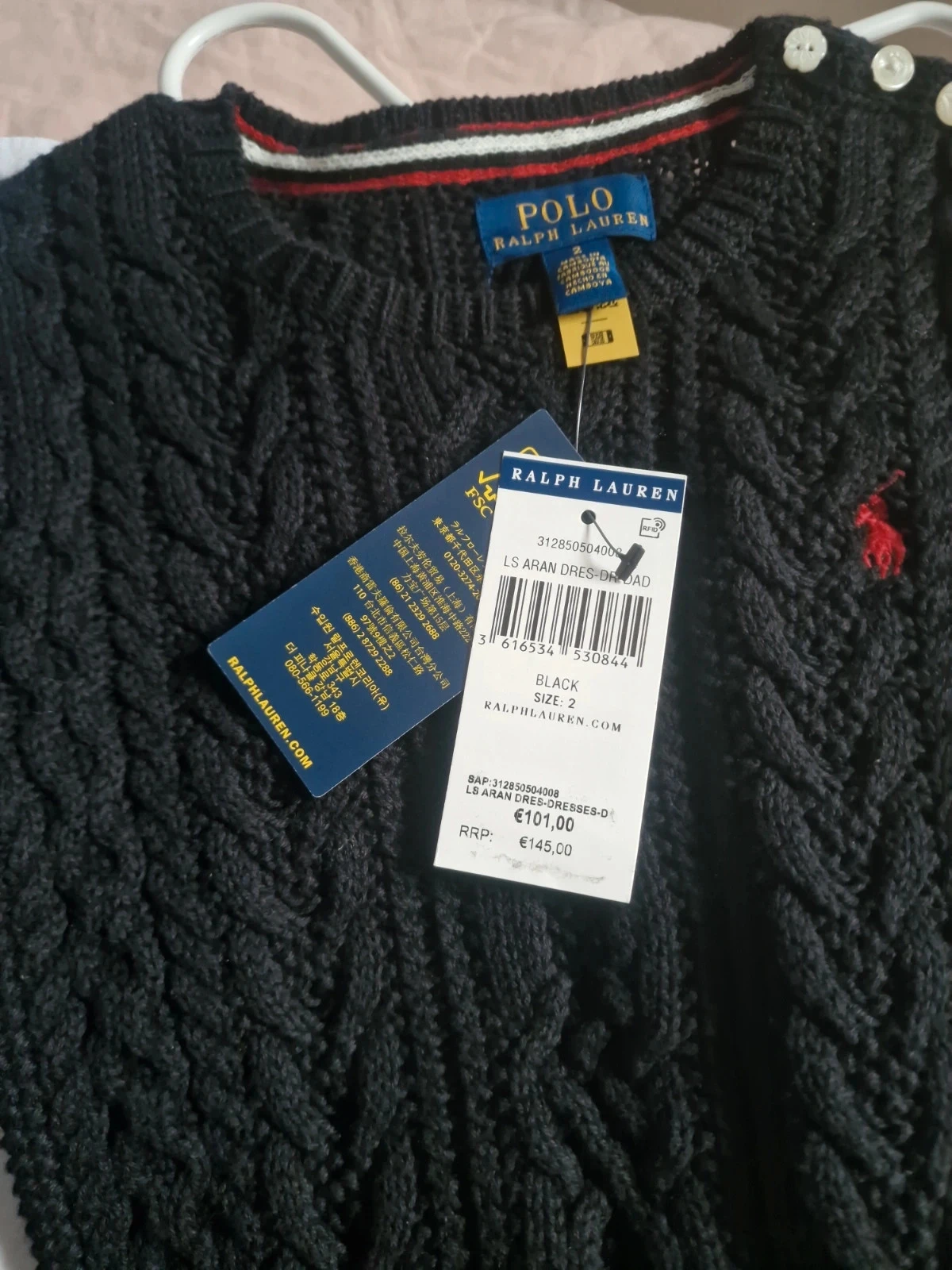Ralph Lauren meisjes trui-jurk – photo 18